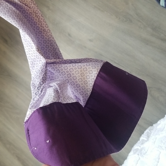 Bespoke men's casual button down shirt 4XL runs small, fits like XL - Picture 3 of 4